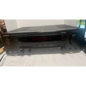 Kenwood KR-V7050 AV Stereo Receiver Dolby Pro Logic Vintage Hi-Fi Phono Black FM